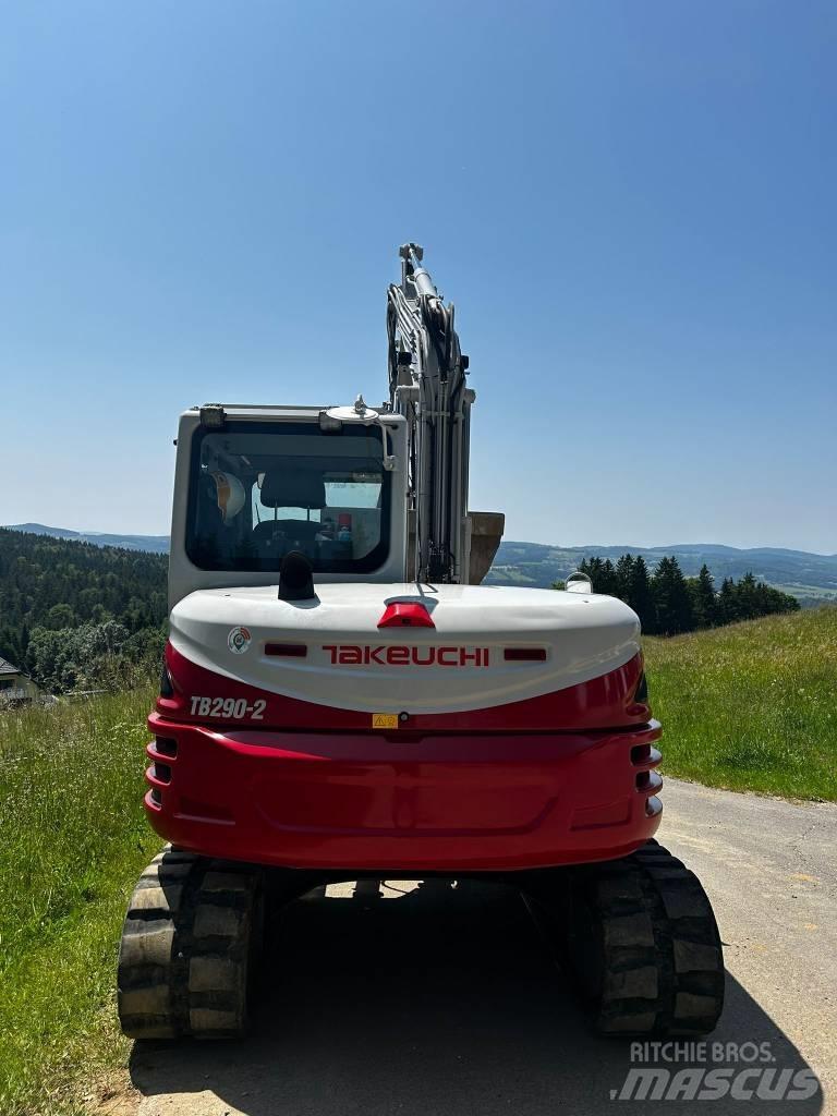 Takeuchi TB 290 Midi bagri 7t – 12t
