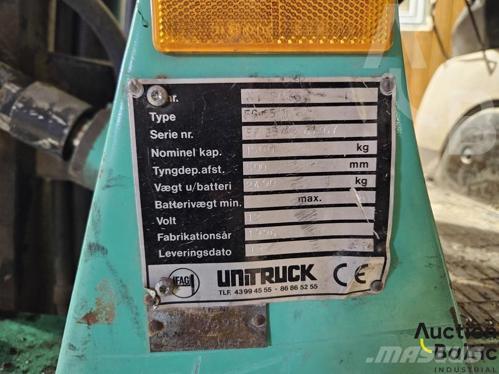 Mitsubishi FG15 Plinski viličarji