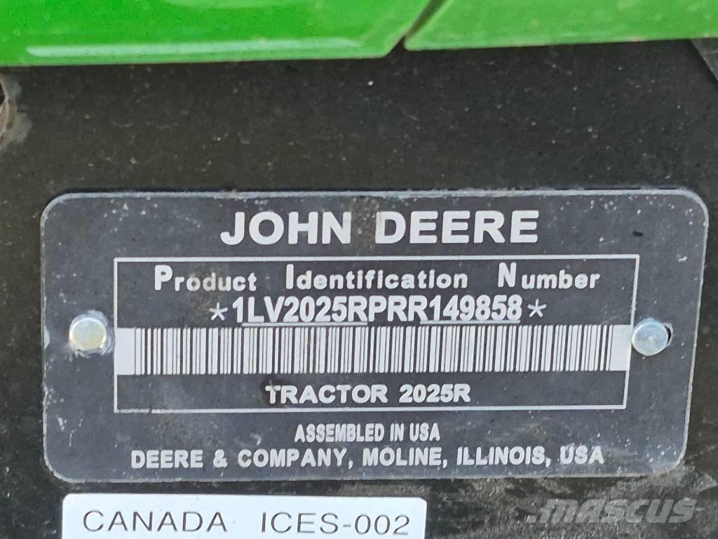 John Deere 2025 R Traktorji
