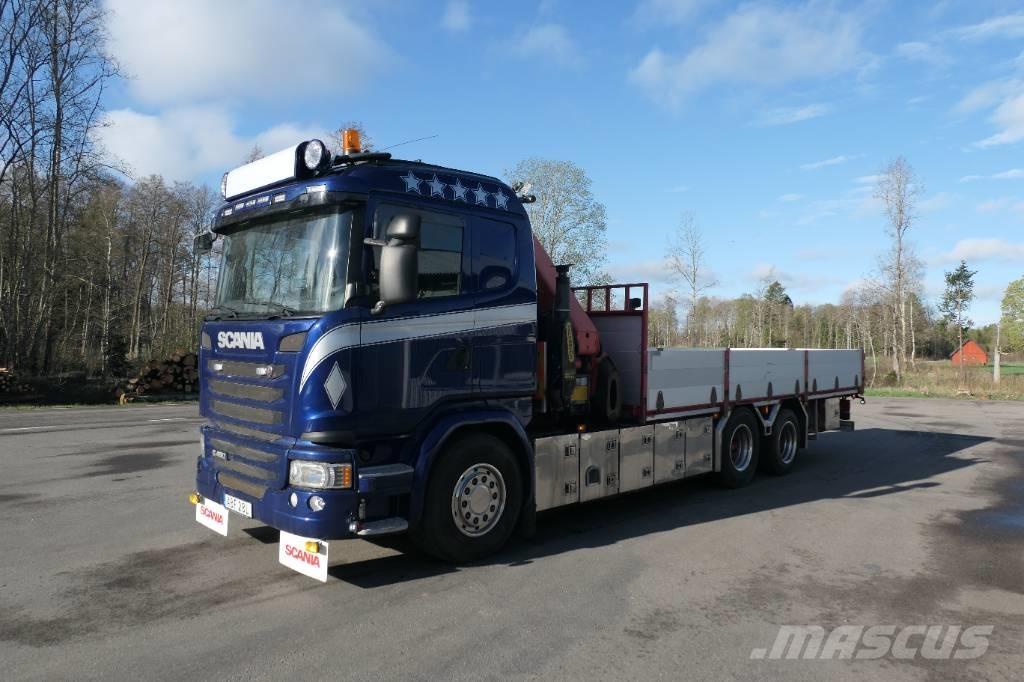 Scania G450 6x2 Tovornjaki z žerjavom
