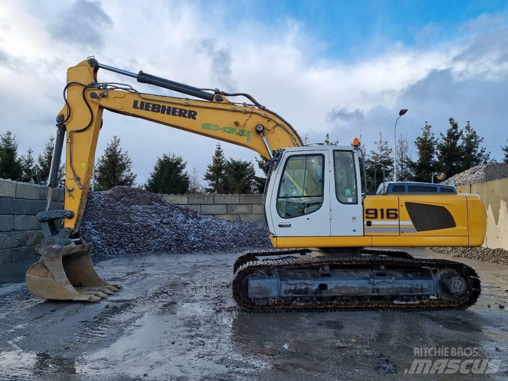 Liebherr R 916 LC Bagri goseničarji