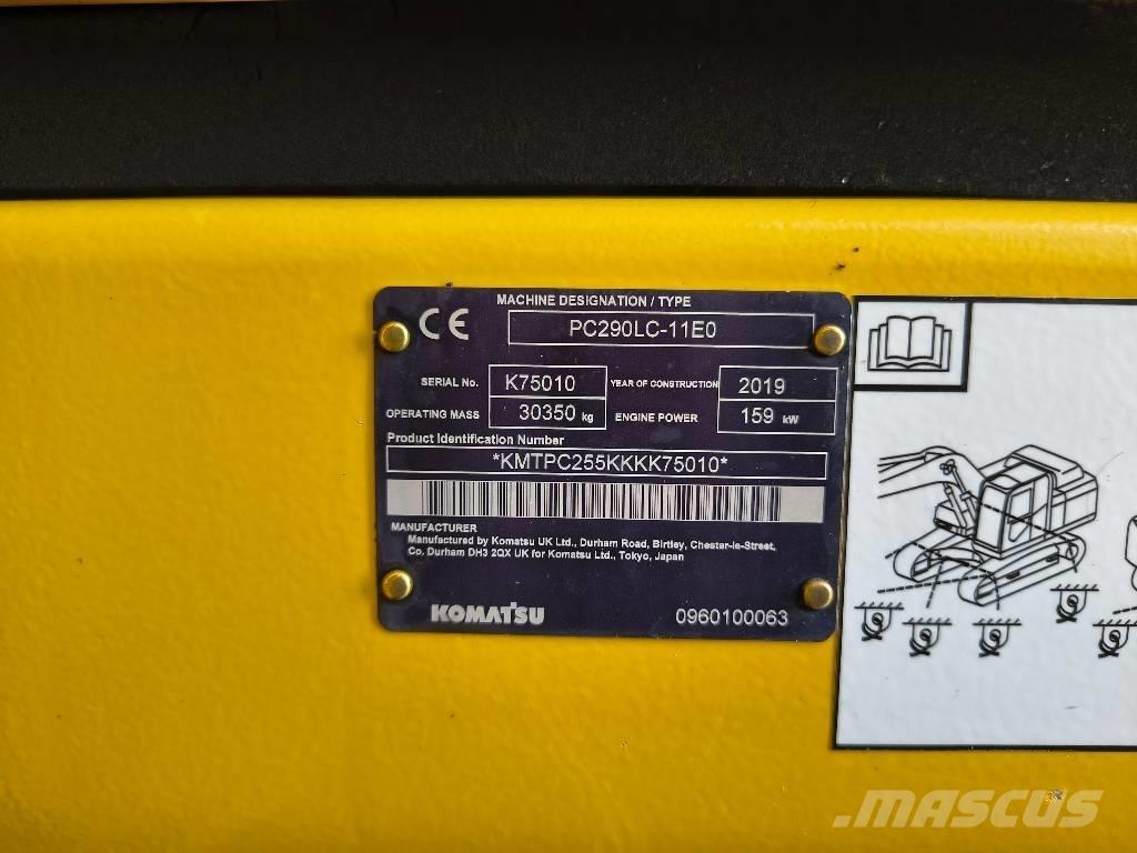 Komatsu PC 290 LC-11 Bagri goseničarji