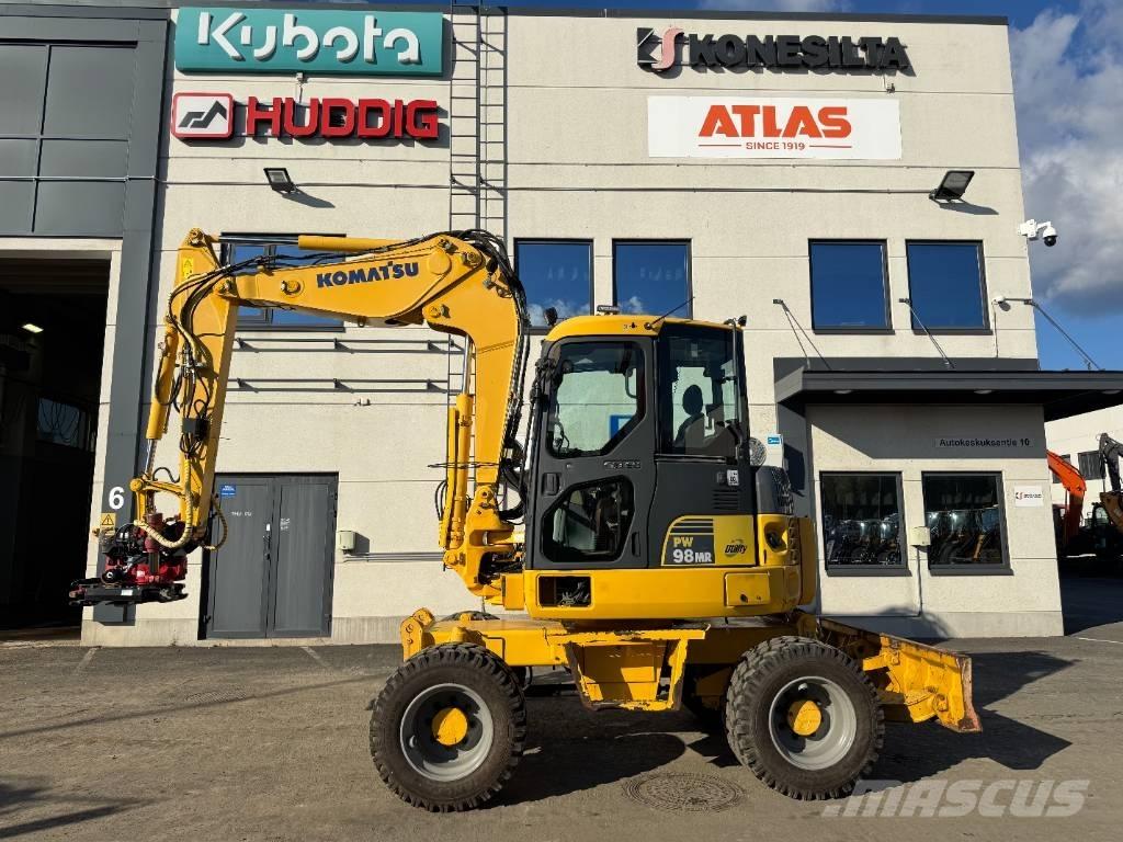 Komatsu PW 98 MR-6 Bagri na kolesih