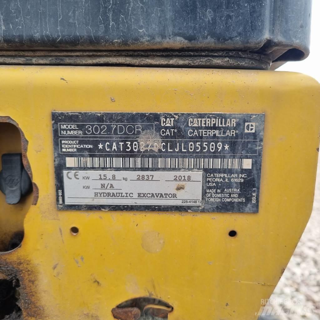 CAT 302.7 D CR Mini bagri <7t