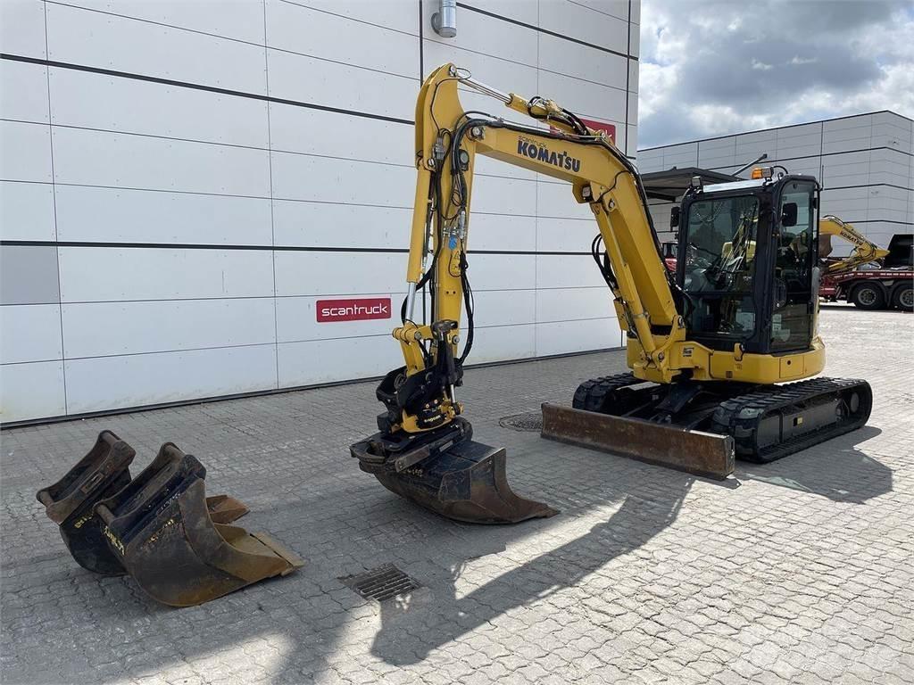 Komatsu PC55MR-5 Bagri na kolesih