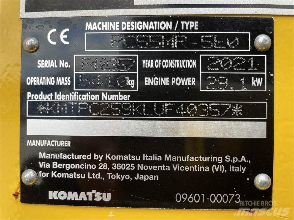 Komatsu PC55MR-5 Bagri na kolesih