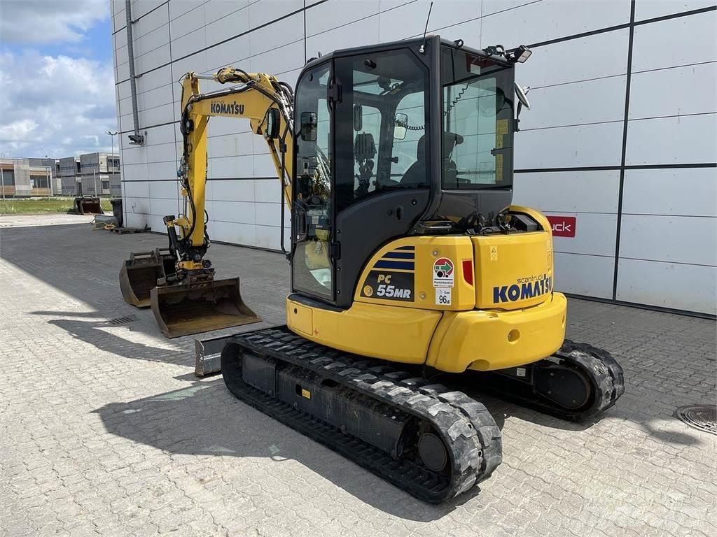 Komatsu PC55MR-5 Bagri na kolesih