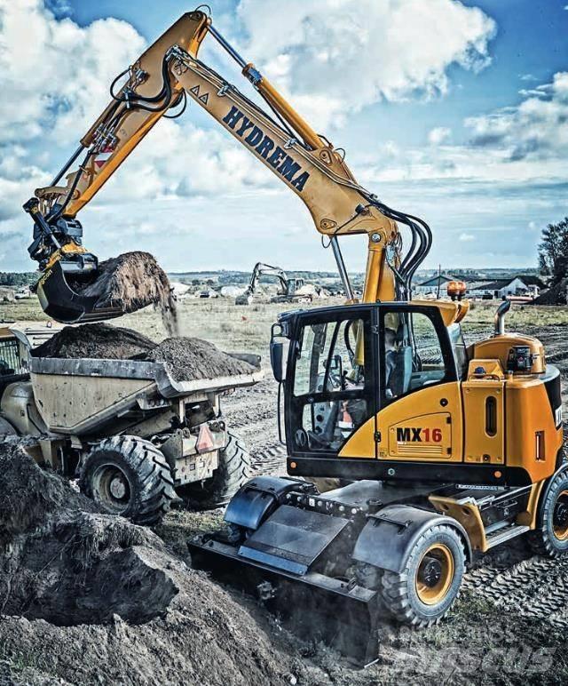 Hydrema MX16 Bagri na kolesih