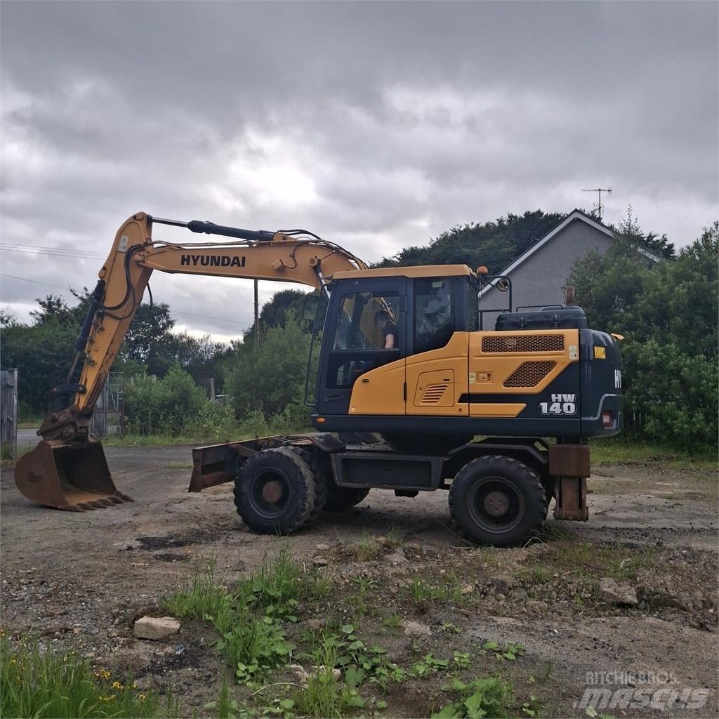 Hyundai HW 140 A Bagri na kolesih