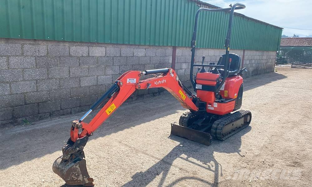 Kubota K 008-3 Mini bagri <7t