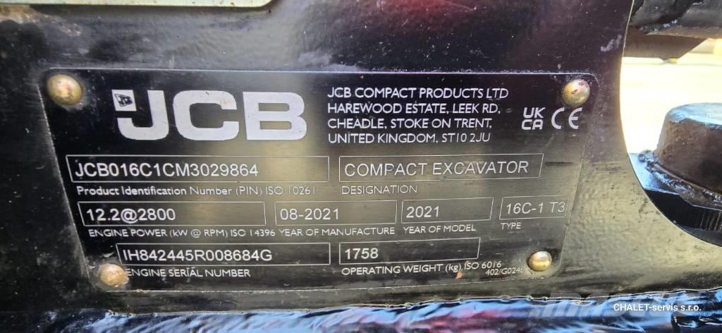 JCB 16 C-1 Mini bagri <7t