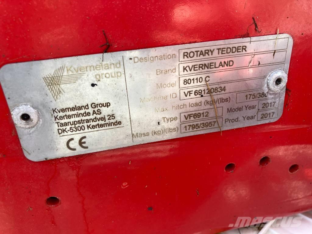 Kverneland 80110C Obračalniki in zgrabljalniki