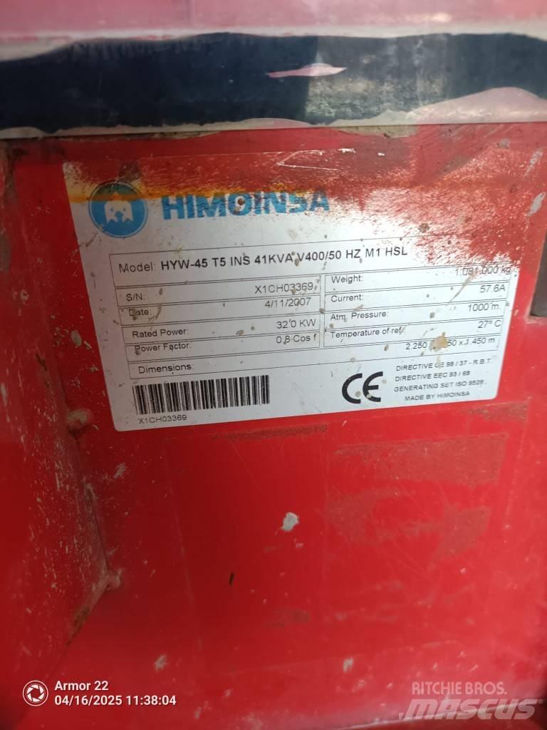 Himoinsa HYW 45 Dizelski agregati