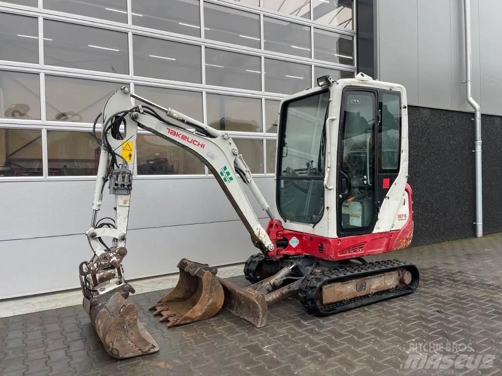 Takeuchi TB216 Mini bagri <7t