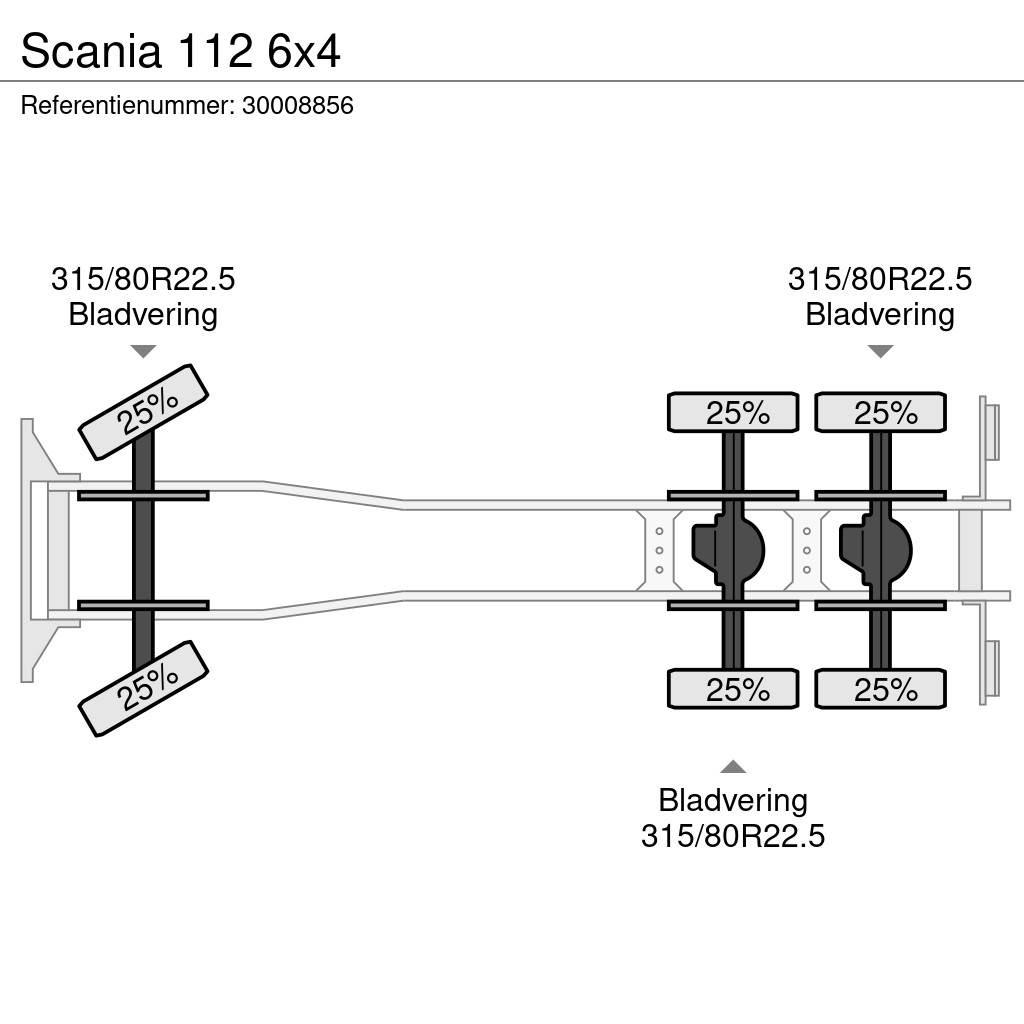 Scania 112 6x4 Tovornjaki-šasije
