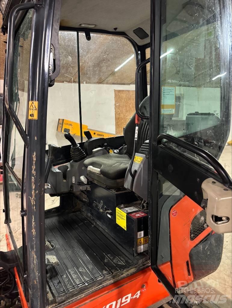 Kubota KX 19-4 Mini bagri <7t
