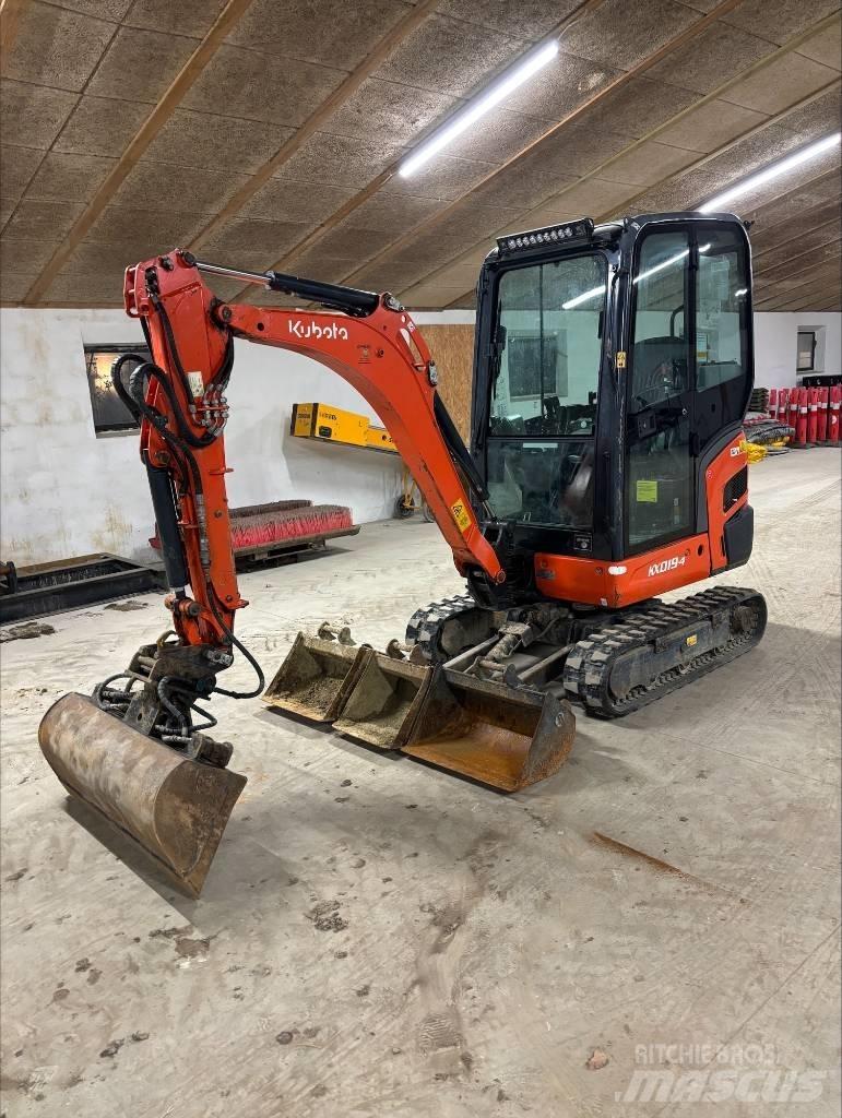 Kubota KX 19-4 Mini bagri <7t