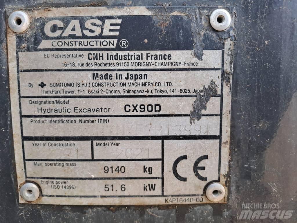 CASE CX 90 D Midi bagri 7t – 12t