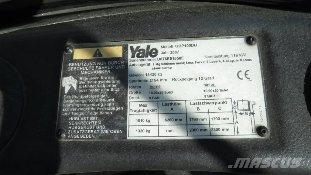 Yale GDP 100 DB Dizelski viličarji