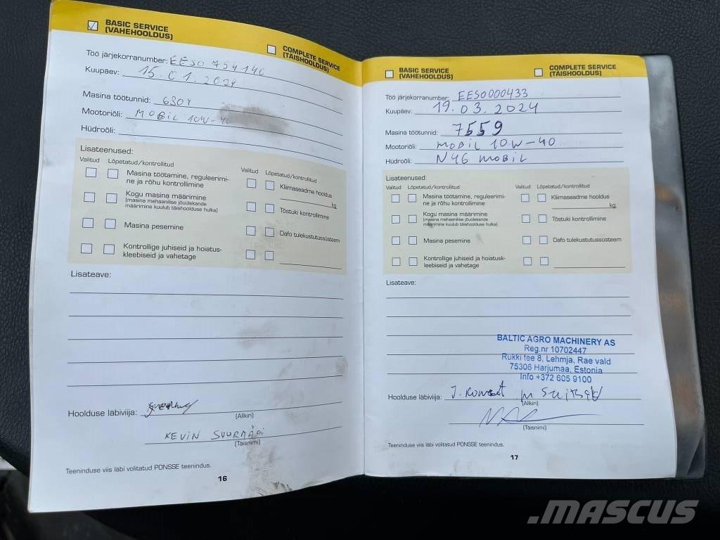 Ponsse Elk Forwarderji