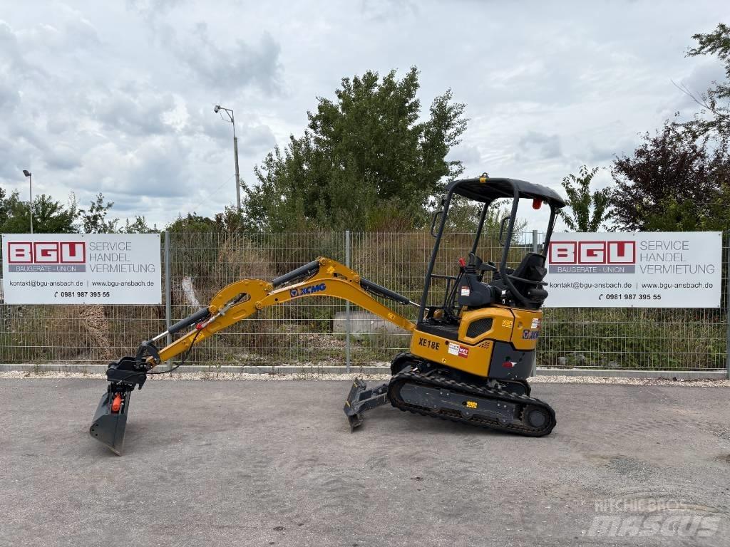 XCMG XE 18 E Mini bagri <7t