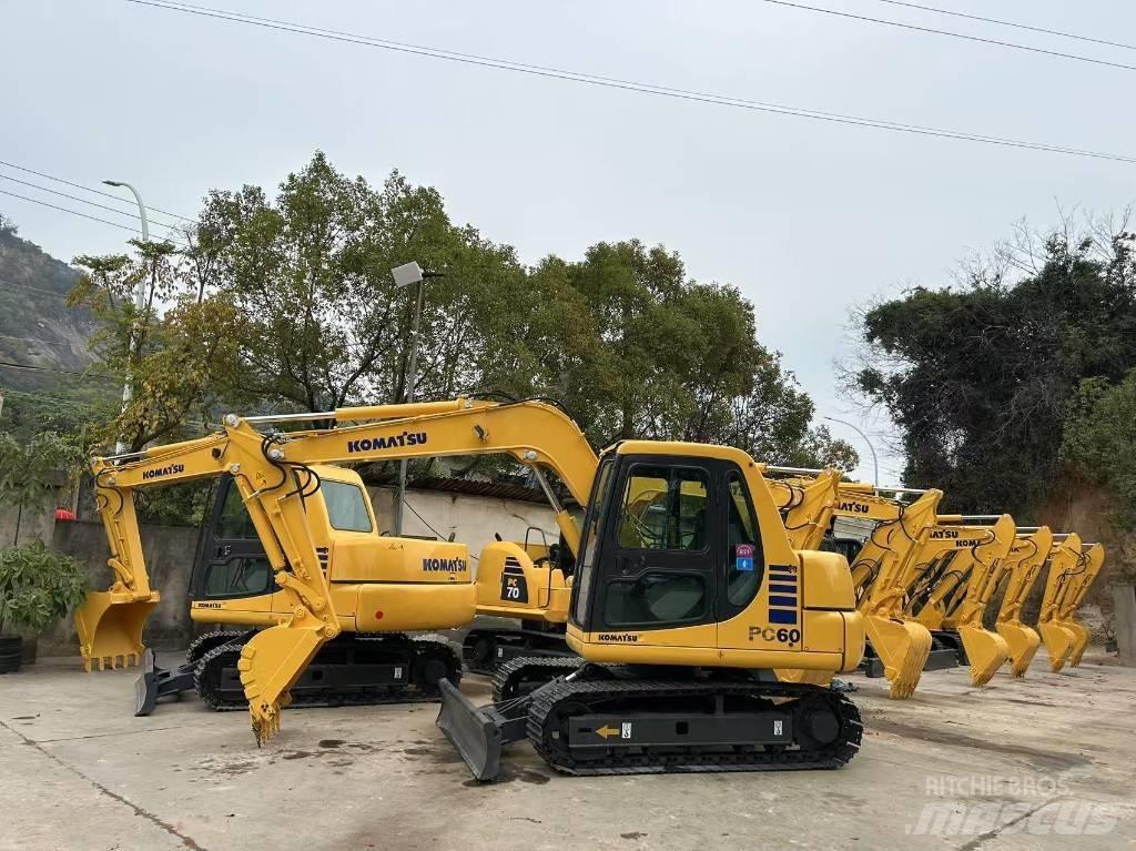Komatsu PC 60-7 Mini bagri <7t