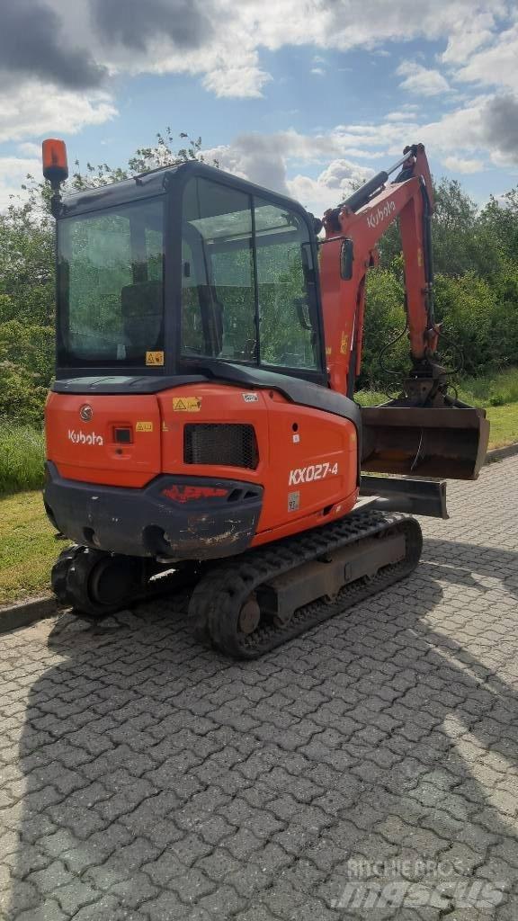 Kubota KX027-4 Mini bagri <7t