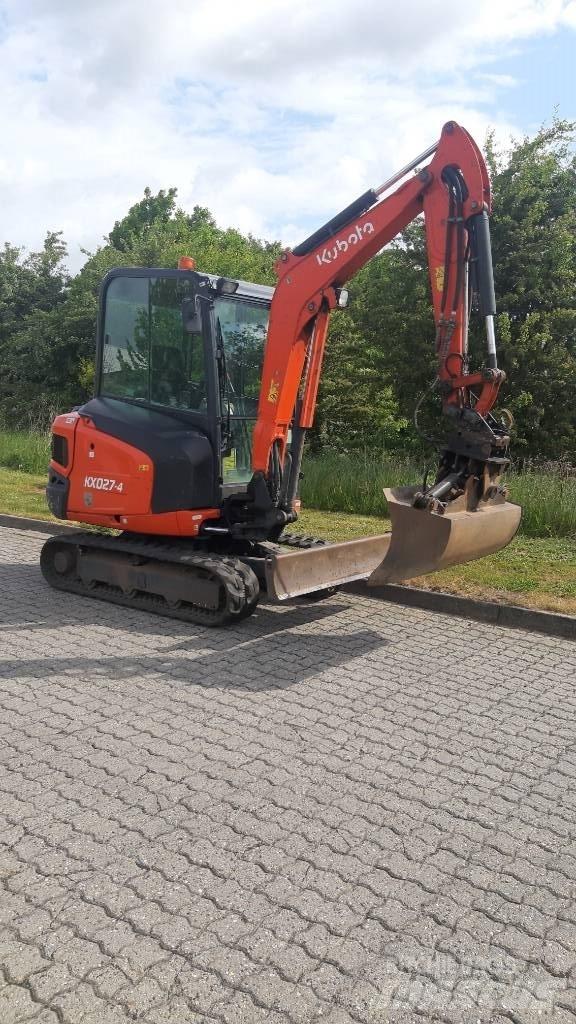 Kubota KX027-4 Mini bagri <7t