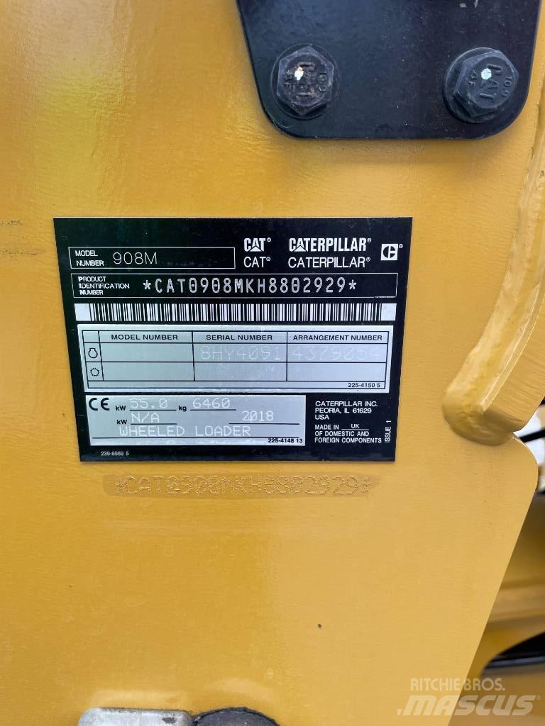 CAT 908 M Kolesni nakladalci