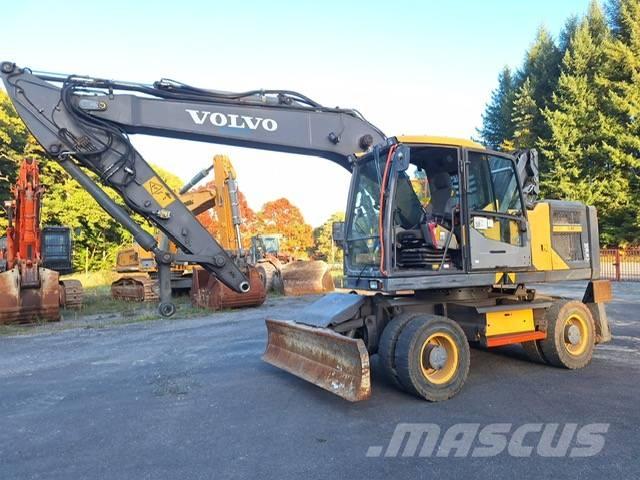 Volvo EW 160 E Bagri na kolesih