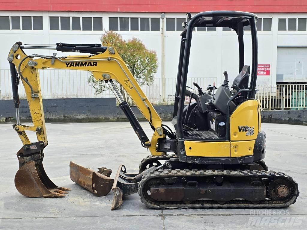 Yanmar VIO 26-6 Mini bagri <7t