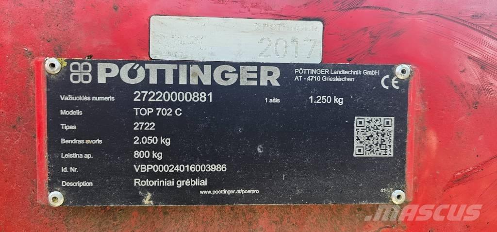 Pöttinger TOP 702C Obračalniki in zgrabljalniki