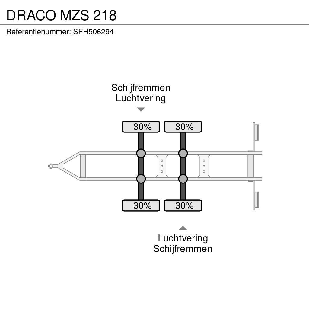 Draco MZS 218 Prikolice zabojniki