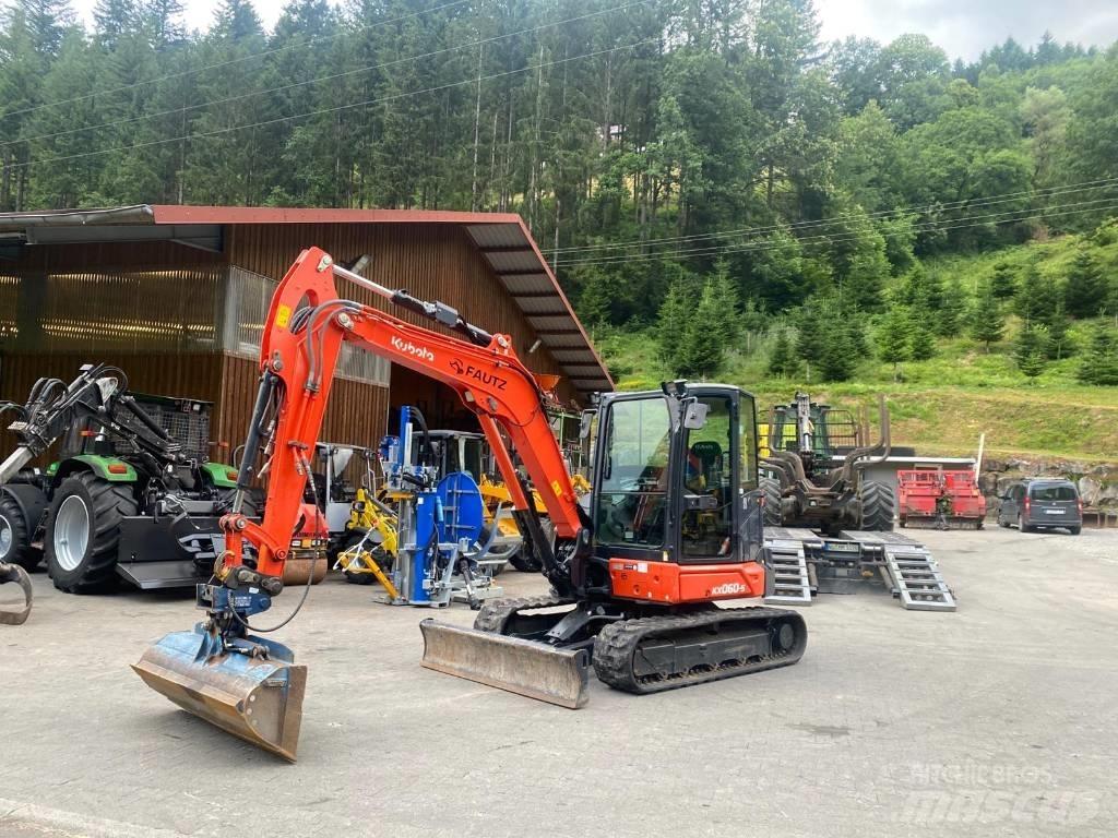 Kubota KX 060-5 Mini bagri <7t