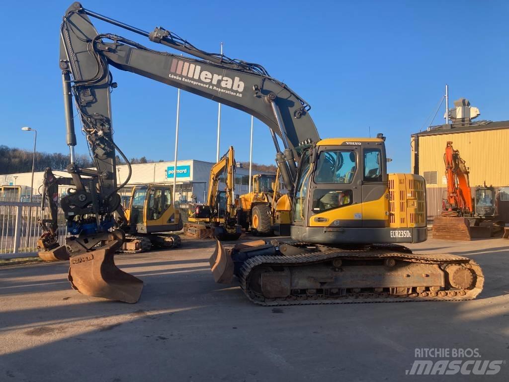 Volvo ECR 235 D Bagri goseničarji