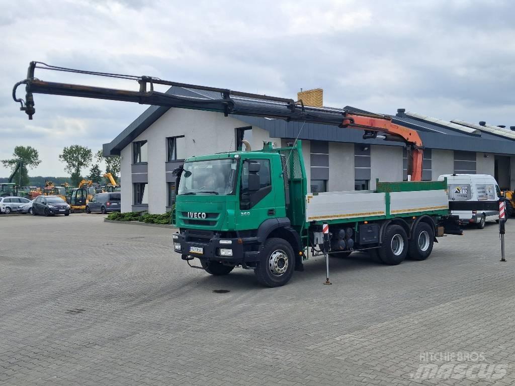 Iveco Trakker 360 Tovornjaki z žerjavom