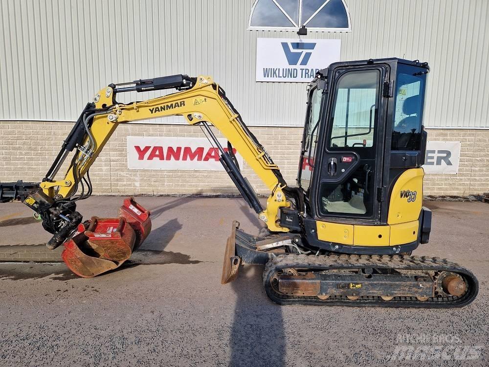 Yanmar Vio 33 Mini bagri <7t