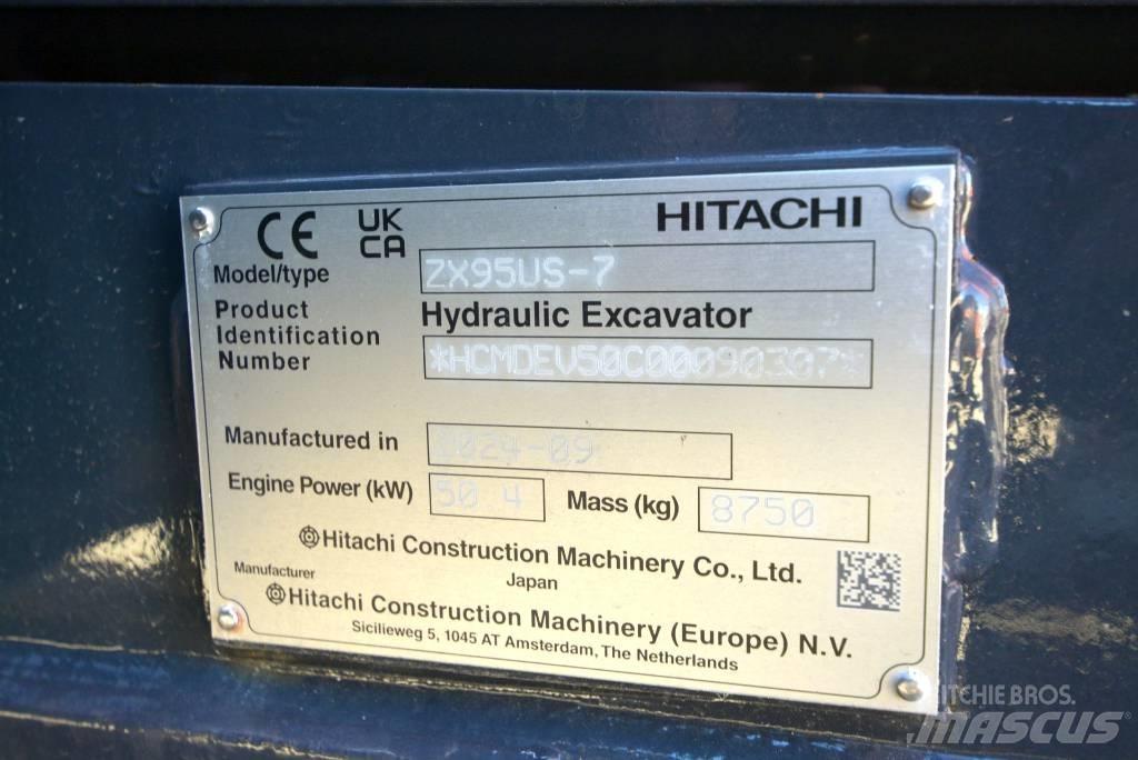 Hitachi ZX 95 US-7 Midi bagri 7t – 12t