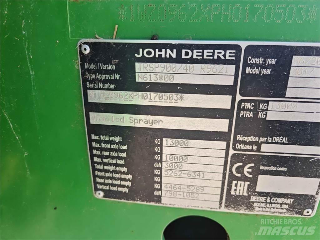 John Deere R962i Vlečne škropilnice
