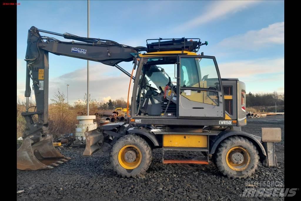 Volvo EWR 150 E Bagri na kolesih