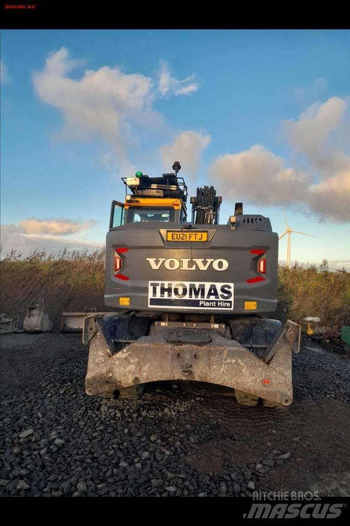 Volvo EWR 150 E Bagri na kolesih