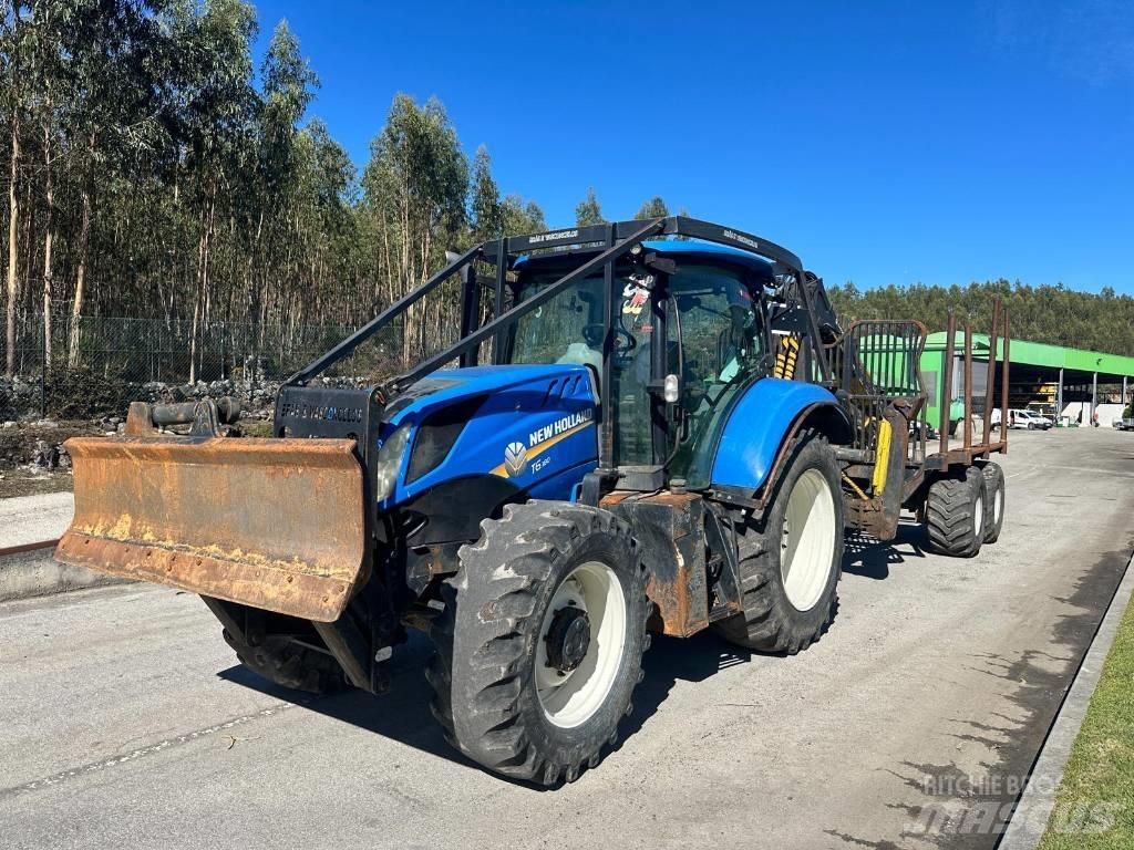 New Holland T 6.180 Forwarderji