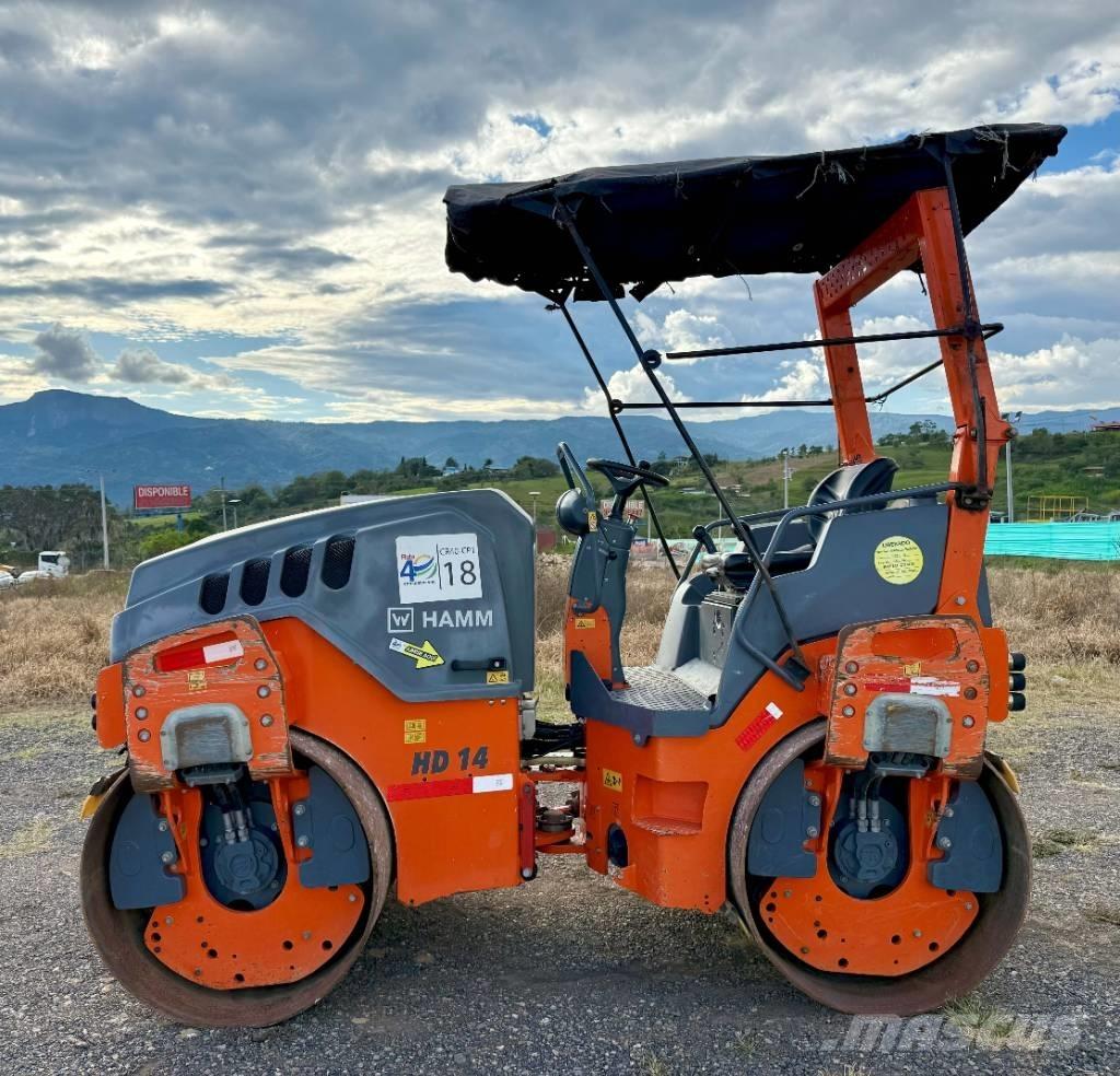 Hamm HD 14 VV Kompaktorji tal