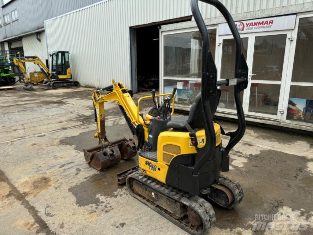 Yanmar SV08 (1C088) Mini bagri <7t