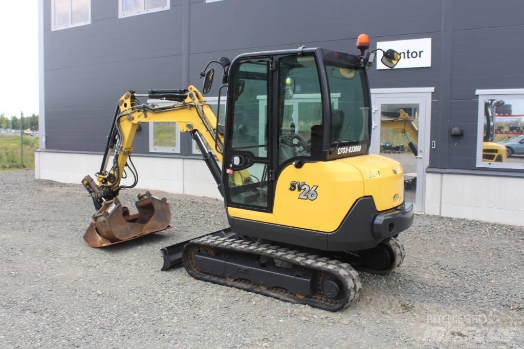 Yanmar SV 26 Mini bagri <7t