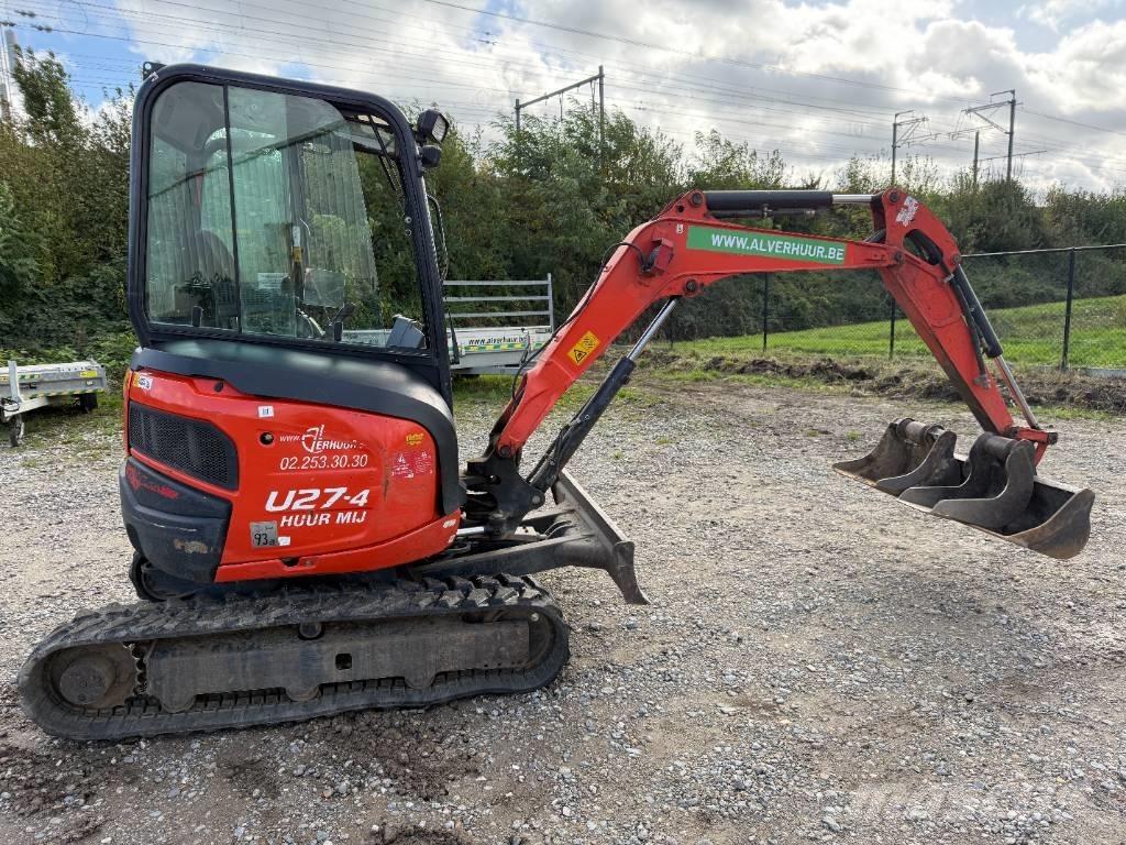 Kubota U 27-4 Mini bagri <7t