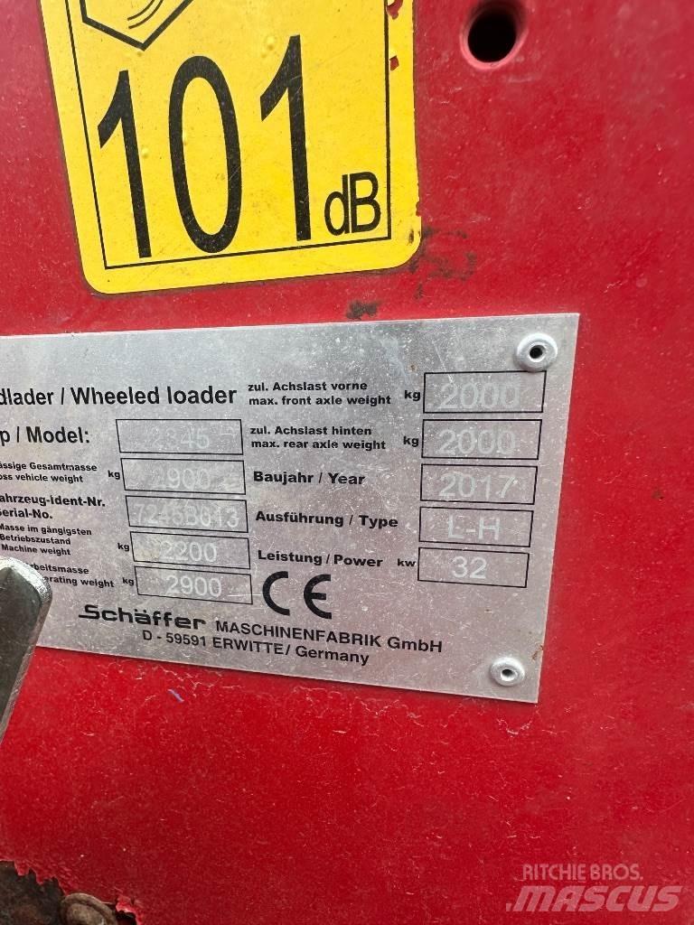 SCHAEFER 2345 Večnamenski nakladalci