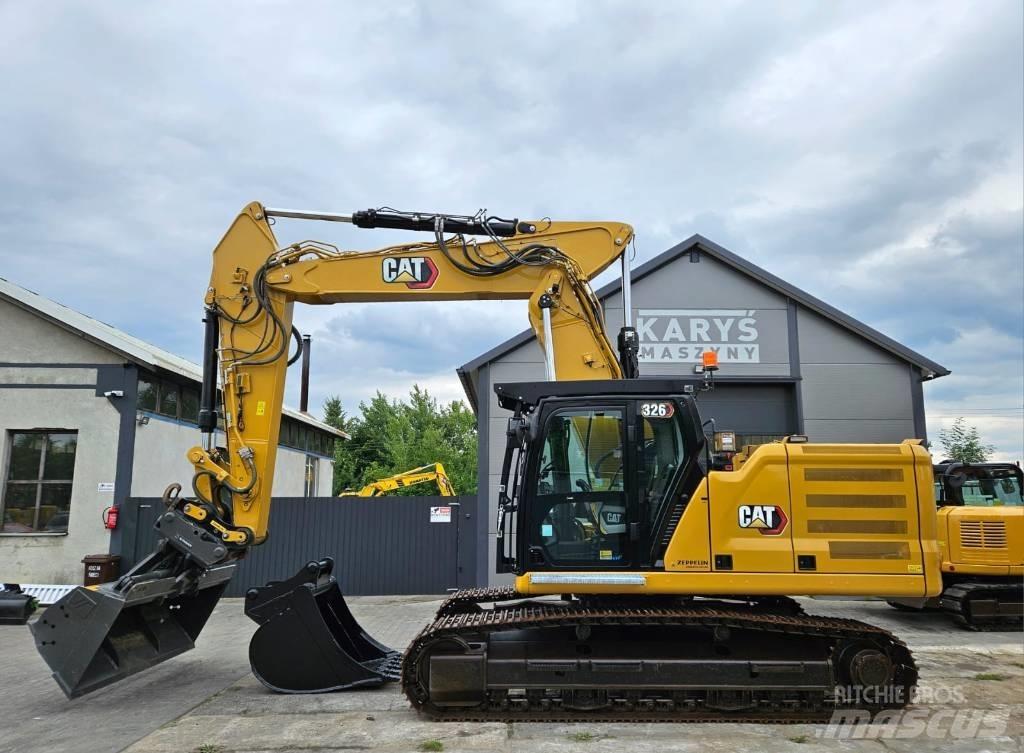 CAT 326-07 Bagri goseničarji
