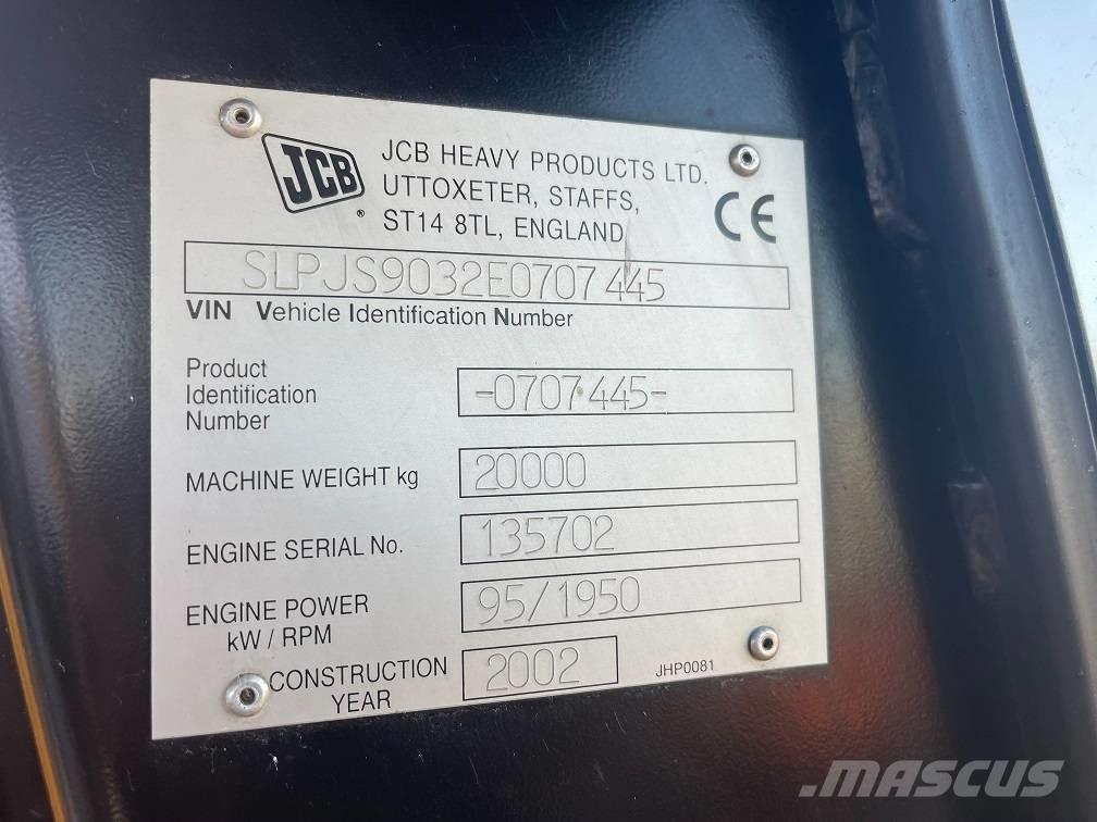 JCB JS 200 Bagri goseničarji