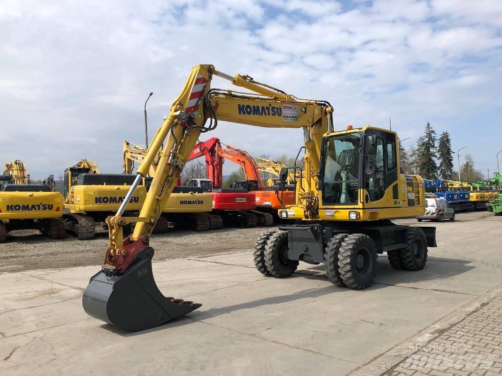 Komatsu PW160-8 Bagri na kolesih